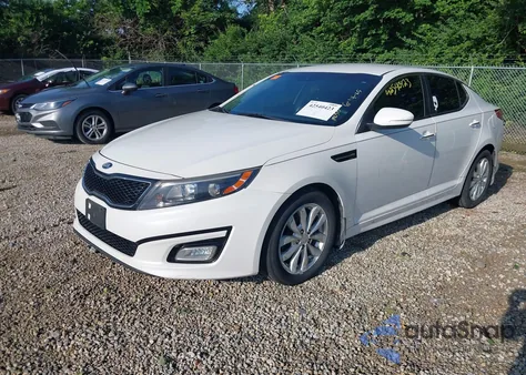 2015 Kia Optima Lx из США, поврежденный, VIN 5XXGM4A78FG506172